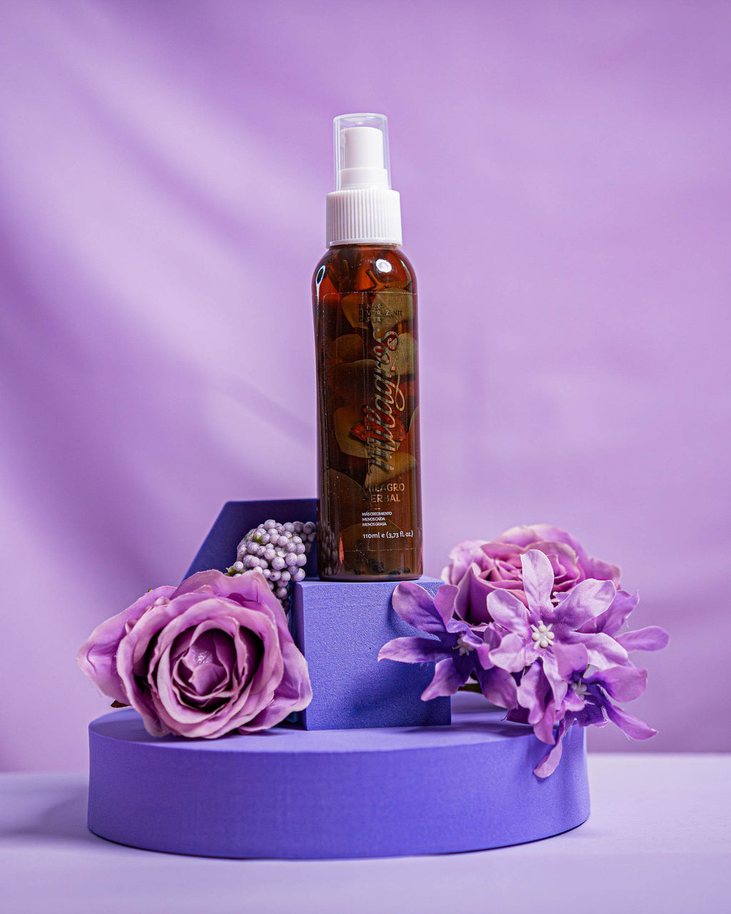 Tónico Revitalizante Capilar Milagro Herbal (tónico con romero) Milagros