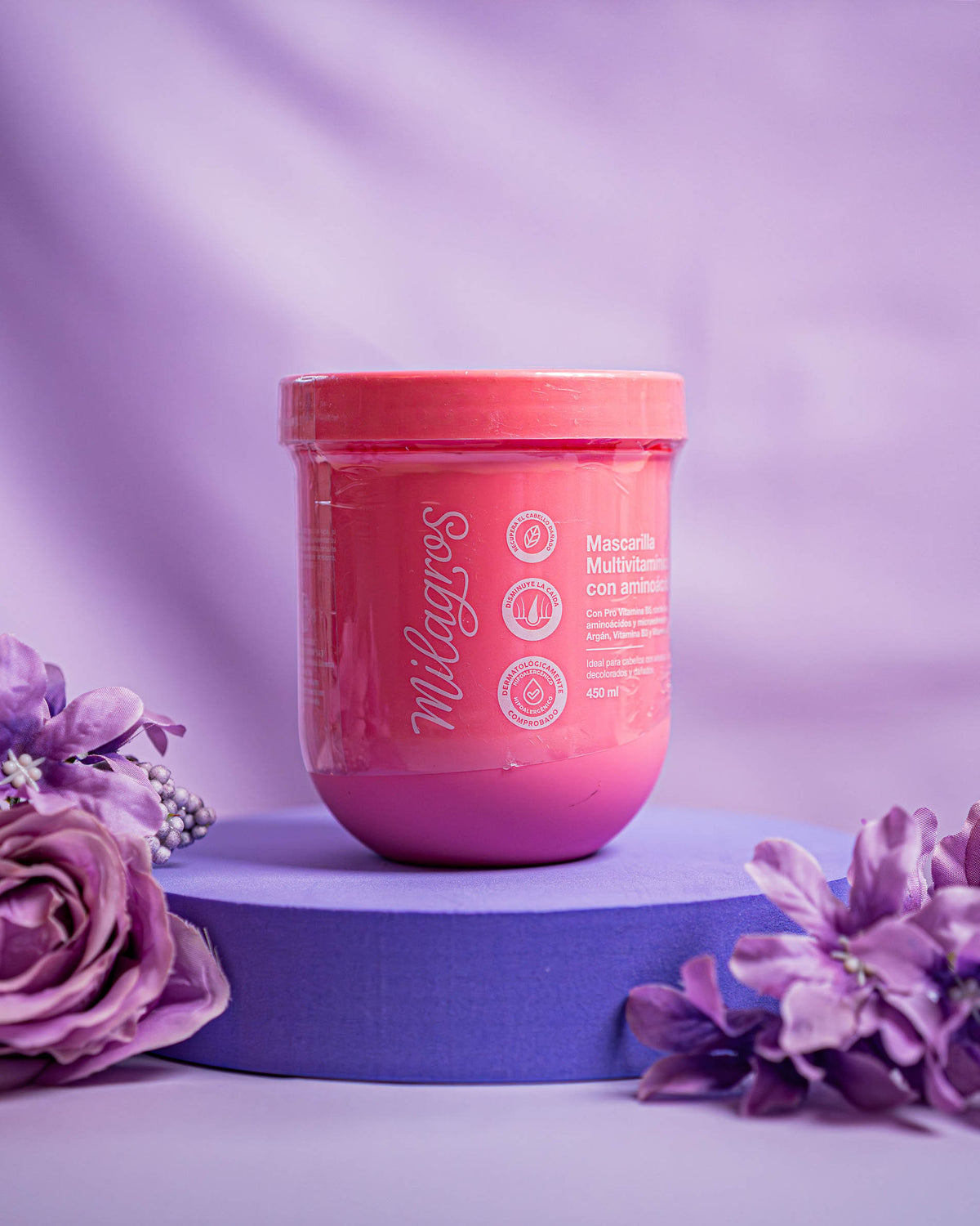 Milagros Mascarilla Multivitamínica con Aminoácidos Milagros