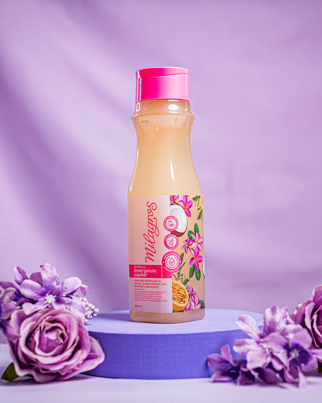 Shampoo Emergencia Capilar Milagros