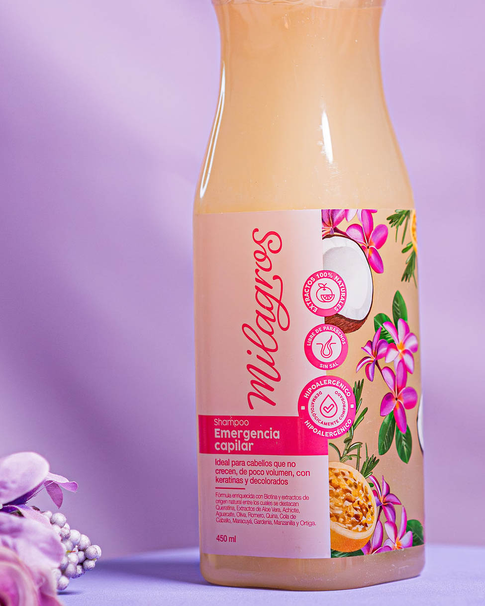 Shampoo Emergencia Capilar Milagros