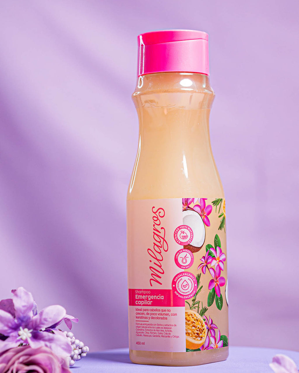 Shampoo Emergencia Capilar Milagros