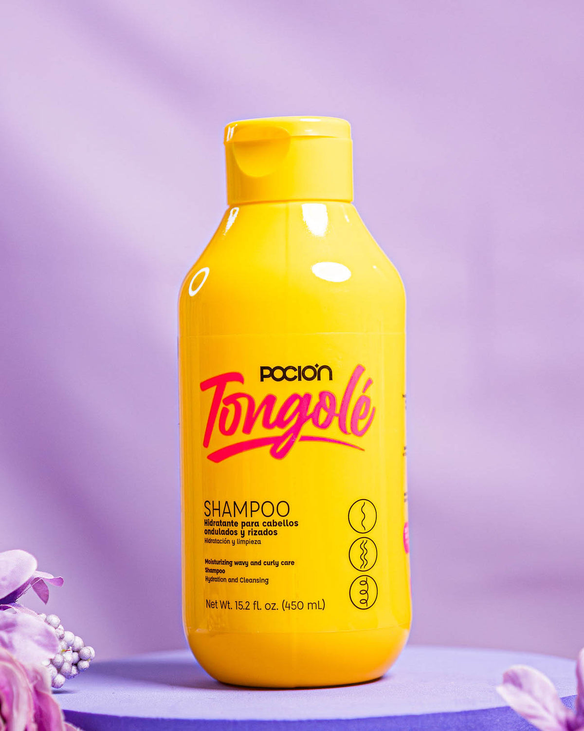 Shampoo Tongolé hidratante cabellos ondulados y rizados La Poción