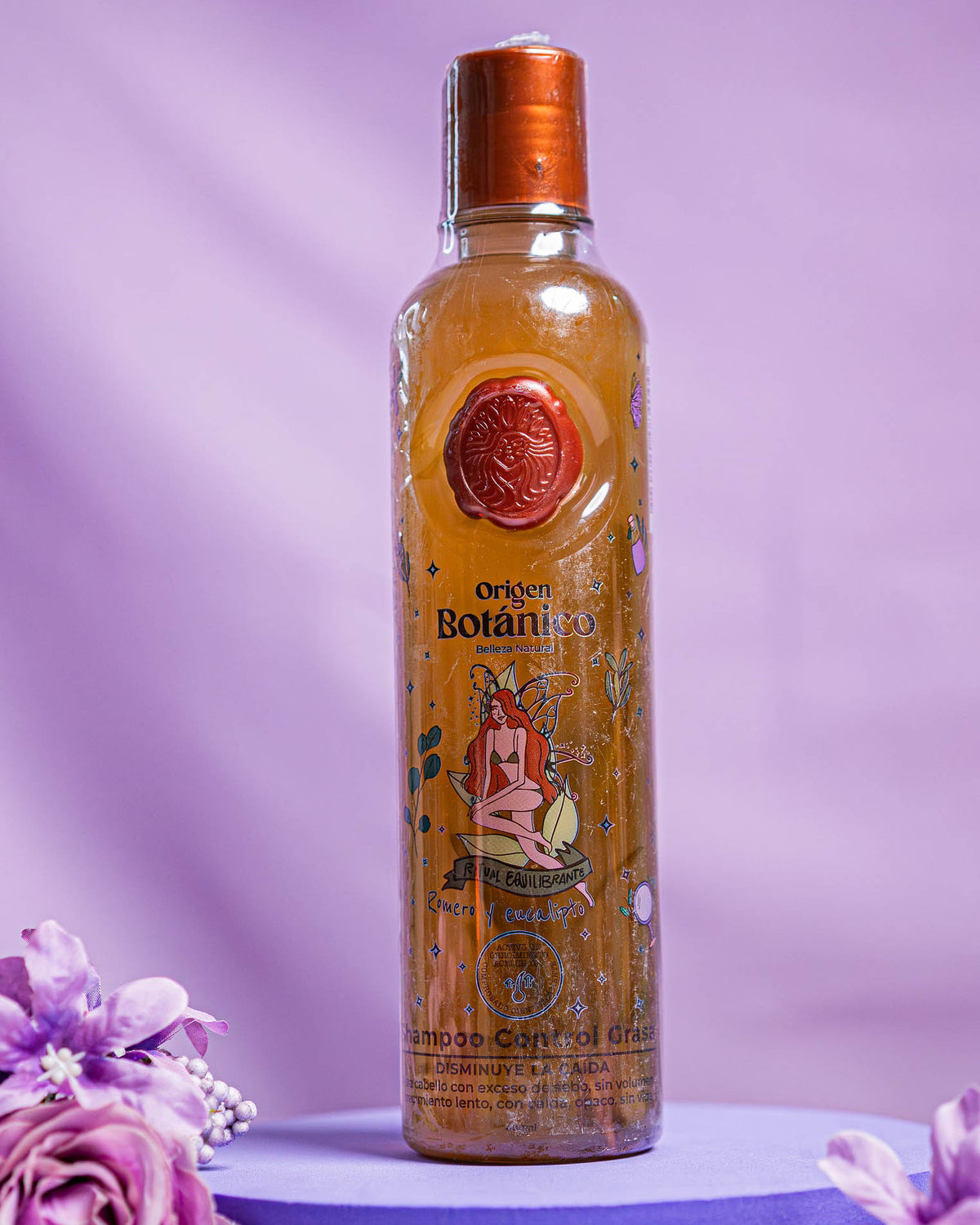 Shampoo Control Grasa con Romero y Eucalipto Ritual Botánico
