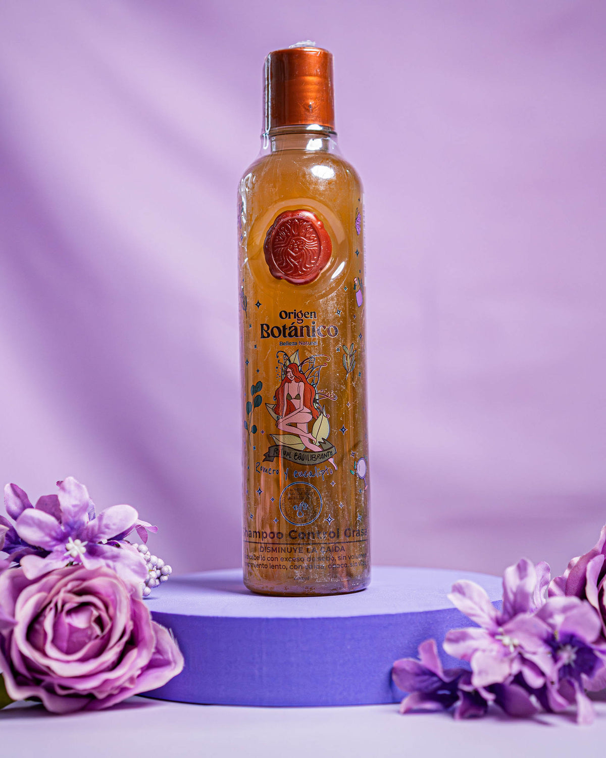 Shampoo Control Grasa con Romero y Eucalipto Ritual Botánico