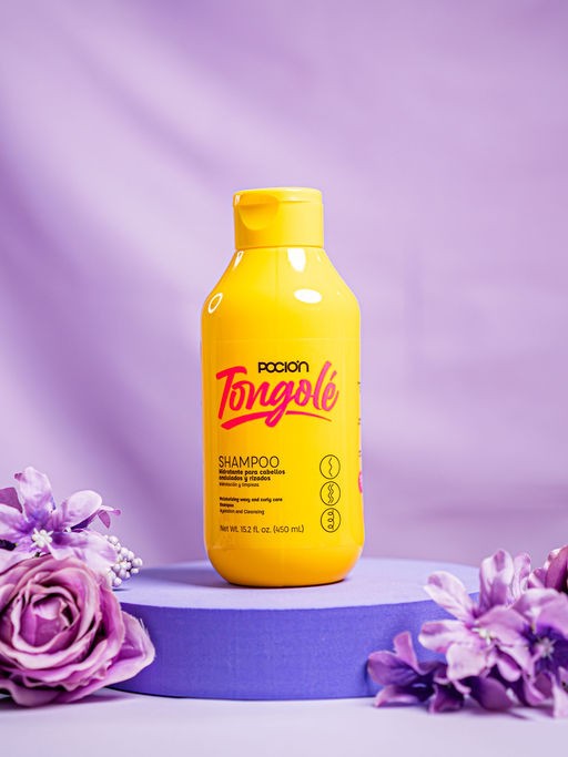 Shampoo Tongolé hidratante cabellos ondulados y rizados Pocion
