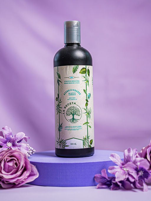 Acondicionador con aceite de Cannabis La Receta
